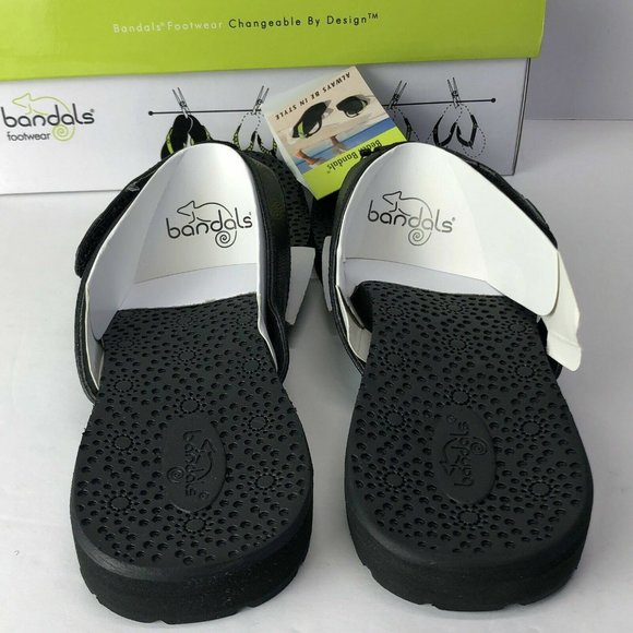 Bandals footwear black flip flops New in box - Picture 3 of 13